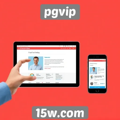 Acessibilidade do PGVIP em dispositivos móveis e desktops